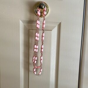 Pink Beaded Necklace